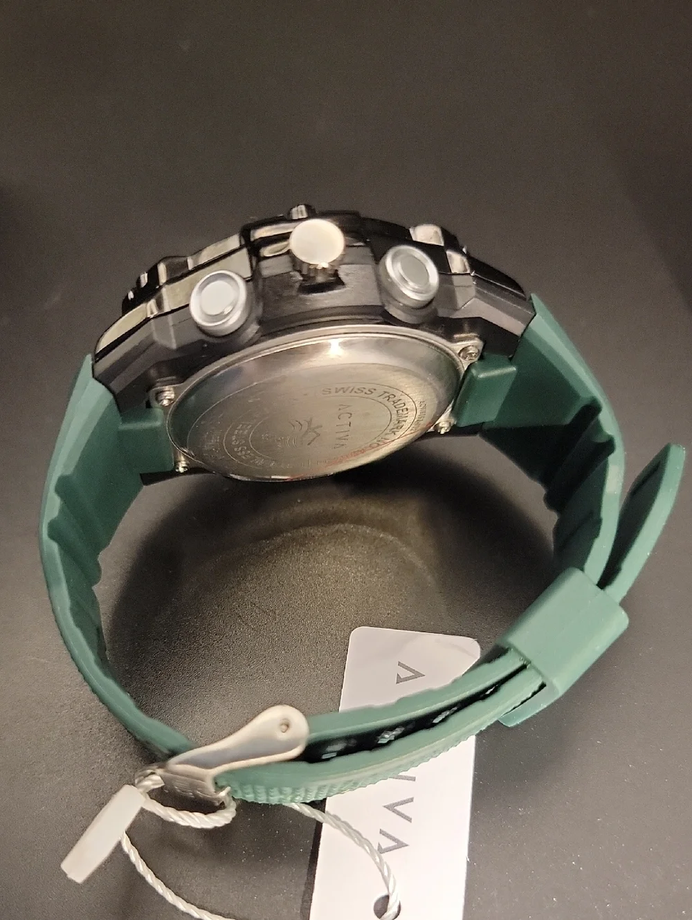 NWT ACW8092-002 Activa X Invicta Digital Multi Men's Watch - 55mm Green Silicone